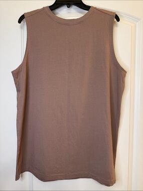 lululemon athletica Mauve Taupe Sleeveless Crew Tank